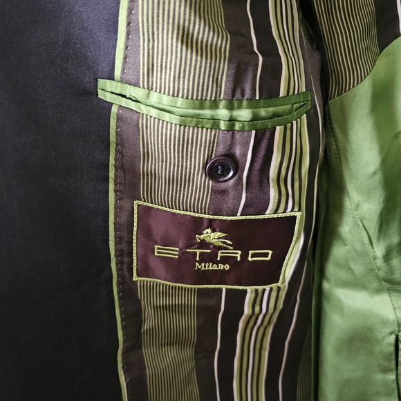 Men's Black Blazer - Picture 3 of 8